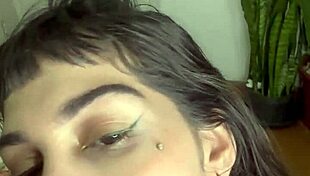 so my sub's on her knees worshipping my huge latina ass and goth body before i spit and gift her pov