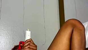 teasing my dripping pussy lips right in front of best friend eyes