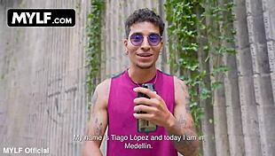 thiago lopez's medellin workout turns into drilling mature milf daniela's kinky pussy