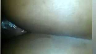 preta gostosa moans loud as fat cock pounds her juicy ass