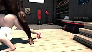 Alexandra Daddario Takes Massive BBC in Her PAWG Ass!