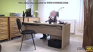Loan4k Petite Czech Teen's Office Interview Turns Into Hidden Cam Fingering Cash Fuck