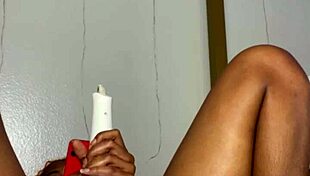 teasing my dripping pussy lips right in front of best friend eyes