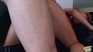 Bratty Redhead Demands Anal Fingering and Wild Cowgirl Rides on Sofa