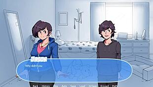 happy puppies romp with snow daze milf group