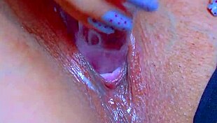 i discover how my puffy pussy craves that glass dildo deeply