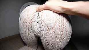 stepsis shakes round ass seduces me big cock fills juicy hole creampie 😈🍑💦