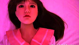 POV first time sex doll brothel with monster cock
