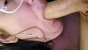 You love watching this chubby milf slut gobble cock deep right?