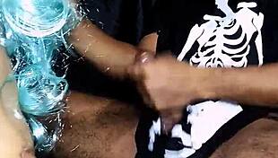 halloween night i hit a costume party and dragged home the ebony monster with the biggest dick ever