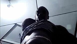 i'm obsessed with this african teen slobbering on my dick with phat lips