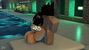 Bunny Femboy Teases Curves Of Big Chested Lady Playfully Part 3