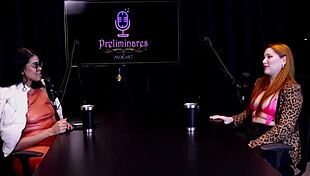 gostosa ruiva natasha fiore mostra peitos enormes apos entrevista nua