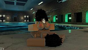 Bunny Femboy Teases Curves Of Big Chested Lady Playfully Part 3