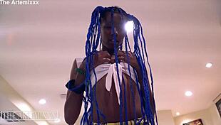 artemixxx huge bbc destroys tiny ebony trixxie morella pussy