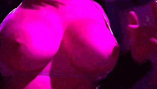 Hey, check out milf Artemisia in micro bikini flaunting curves