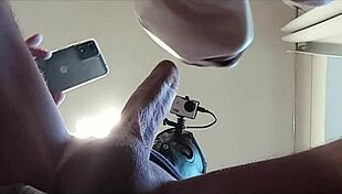 Naked Milf In Pantyhose Heels Swallows Deep.