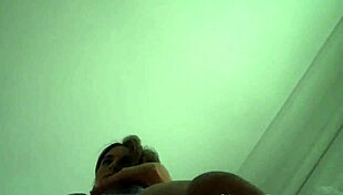 Ayanna the giantess mistress kicks slave's balls in POV