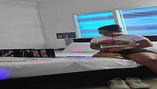 Mature whore sneaks step-nephew rimjob past clueless husband