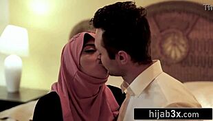 Busty Muslim Teen Seduces Stepmom's White Boyfriend For Taboo Fuck!