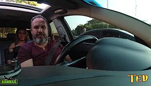 What mess on the way to the shoot with victoria dias and rob carvalho?