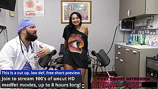 Zombaes faces her first gyno exam backstage