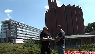 Dicksucking Amsterdam Hooker Teases Tourist Cock