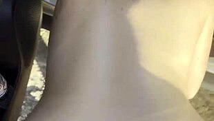 Escort eyes huge tits cumming hard fucked doggystyle outdoors