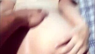 Secretary bends over in wife's bed