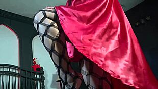 Astarioth Teases Pantyhose Fetish In Seductive Stockings Modeling