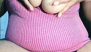 indian housewife flaunts juicy hairy pussy and huge saggy tits closeup