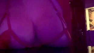 Hey, check out milf Artemisia in micro bikini flaunting curves