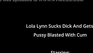 Hey Lola Lynn, ready for that dick suck and cum-blasted pussy?