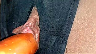 Fucked Raw in Both Holes by Machine and Dick Till Anal Orgasm Hits