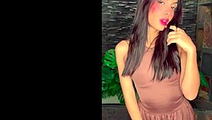 Galatea's face drowns in cum during wild latina casting interview