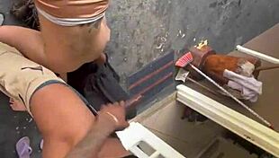 Brazilian buddies blend churrasco funk with steamy bareback fun