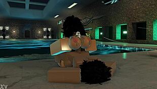 Bunny Femboy Teases Curves Of Big Chested Lady Playfully Part 3