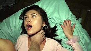 Massage Guy Fucks Petite Cutie Jadilica During Erotic Session