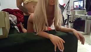 Stepdad Tricks Stepdaughter Sex Toy Lesson