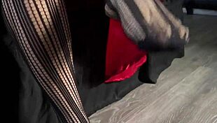 Astarioth Teases Pantyhose Fetish In Seductive Stockings Modeling