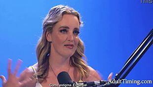 Charlie Forde interviews then masturbates solo intensely