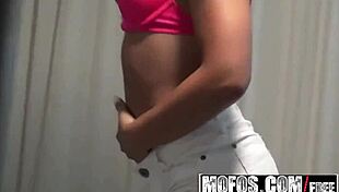 morgan lee gets secretly filmed bent over by perv taking huge cock pov hardcore