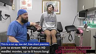 Zombaes faces her first gyno exam backstage