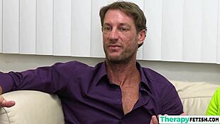 therapist tells stepmom and stepdaughter suck husbands cock then fuck till swallow cum