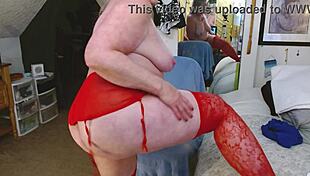 dawnskye1962 strips spanks her huge ass and masturbates hairy pussy for dustin... oh god yes!!