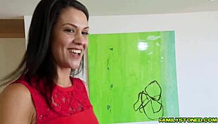 Maya Bijou Bounces on Chunky Cock Cowgirl Style Hardcore