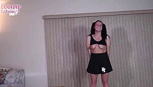 hey daisy garcia sneaks into cheerleader squad after wild fuck with brogan