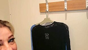 Kiwi Milf Shopper Serves Submissively as Disgraceful Public Toilet