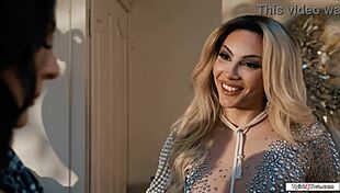 busty latin shemale ariel demure licks pussy in 69 magic