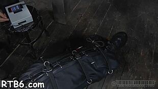 flogging femdom mistress whips slave before hardcore pussy fucking in missionary